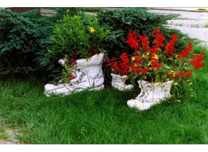 Flower pot plant pot nature decoration figure flower pots garden vases