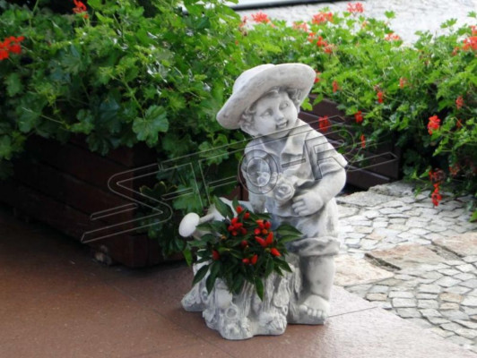 Flower pot plant pot nature decoration garden flower pots vases figure