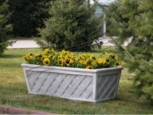 Flower pots box pot flowers pots decorative XXL concrete garden terrace