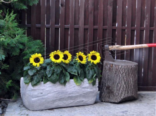Flower pots box pot decorative flowers pots XXL concrete garden terrace