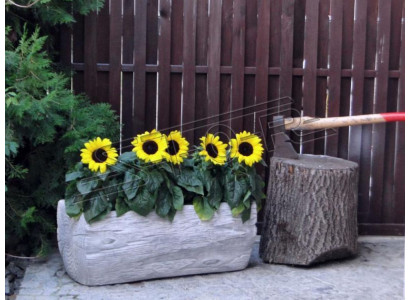 Flower pots box pot decorative flowers pots XXL concrete garden terrace