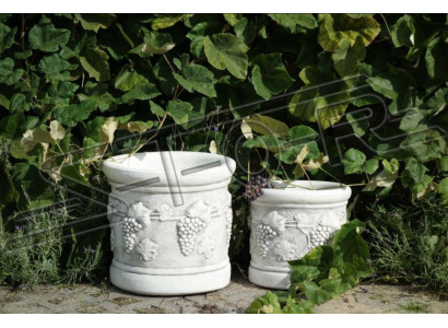 Flower vase flowers box garden stone decoration decoration antique style flowers