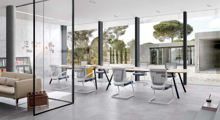 Office Furniture Tables Meeting & Conference tables Table 6x armchair