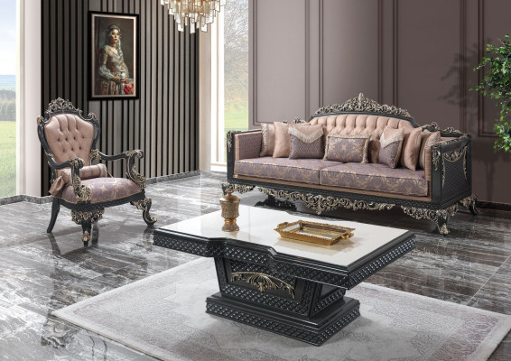 Luxury sofa set complete e couch set gray upholstered sofa fabric sofa