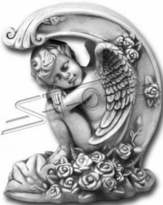 Decorative Grave Decoration Grave Stone Decoration Figure Sculpture Angel God Holy