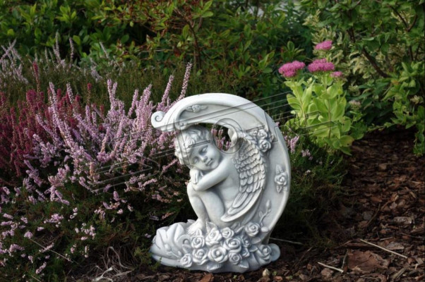 Decorative Grave Decoration Grave Stone Decoration Figure Sculpture Angel God Holy