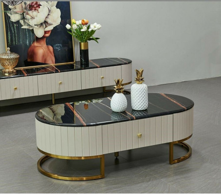 Decorative Chest of drawers Designer Sideboard Side Low Board Wardrobe Living Room Shelf