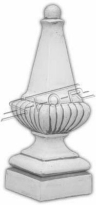 Decoration Cone Columns Stone Antique Style Roman Stand Decoration