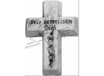 Decoration cross grave decoration grave decoration stone decoration statue