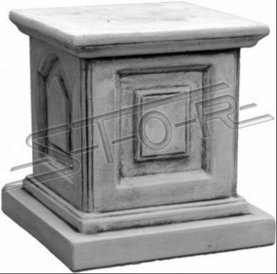 Decoration Column Columns Stone Antique Style Flower Stand Roman White Stand