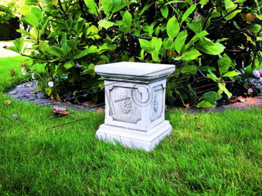 Decoration Column Columns Stone Antique Style Roman White Decor Stand Base