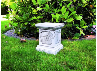 Decoration Column Columns Stone Antique Style Roman White Decor Stand Base