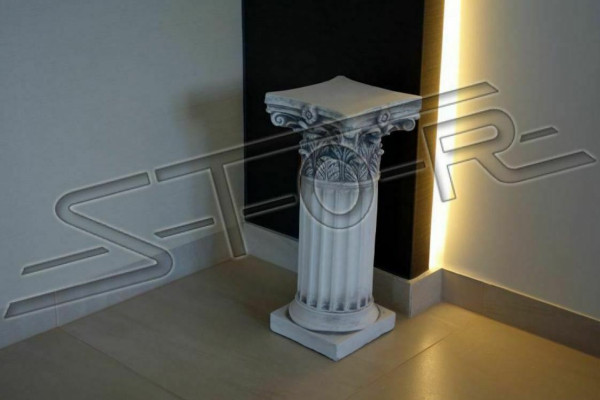 Decoration Column Columns Stone Antique Style Roman Stand Flower Stand