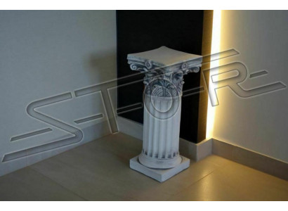 Decoration Column Columns Stone Antique Style Roman Stand Flower Stand