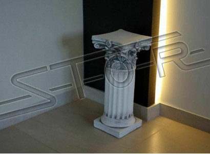 Decoration Column Columns Stone Antique Style Roman Stand Flower Stand