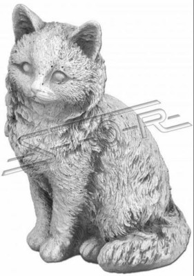 Decorative Garden Decoration Cat Patio Figures Stone Figure Statue