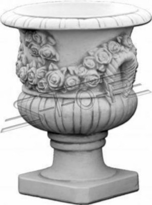 Design flower pot decoration top plant pot vessel figure pots face sculpture