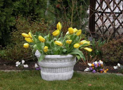 Design flower pot top decorative plant pot vessel pots figure face
