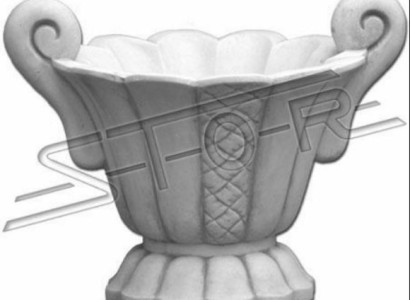 Design flower pot top plant decorative bucket vessel figure pots face sculpture