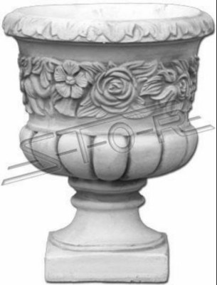 Design flower pot top plant pot decorative vessel pots figure face sculpture