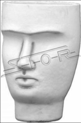 Design flower pot top plant pot vessel decorative figure pots face sculpture