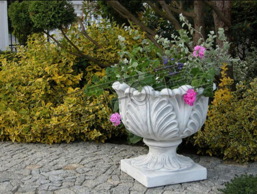 Design flower pot top plant pot vessel decorative pots figure face sculpture