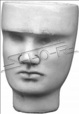 Design flower pot top plant pot vessel figure decorative pots face sculpture
