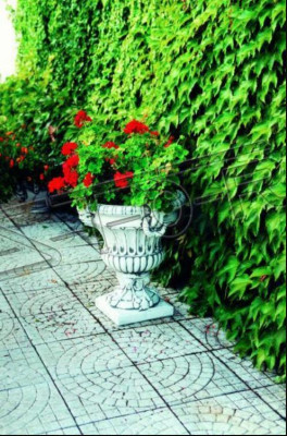 Design flower pot top planter pots decorative figure face