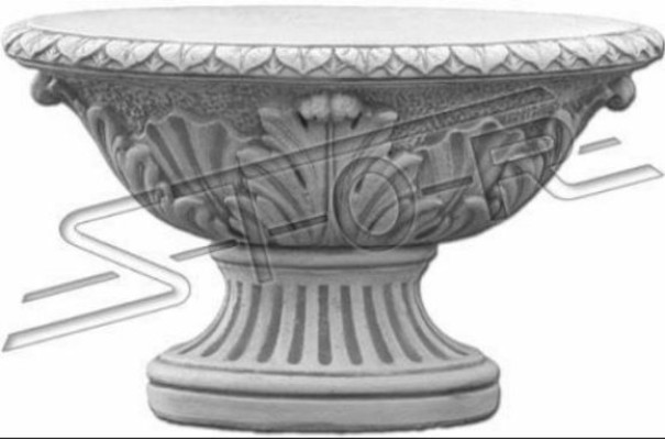 Design flower pot top plant pot vessel pots figure decorative face