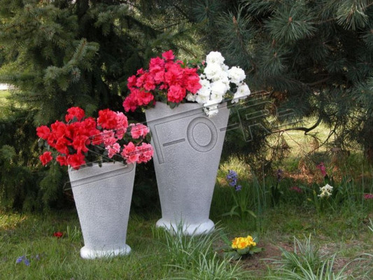 Design flower pot top plant pot vessel pots figure face