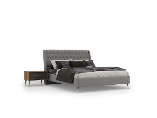 Design Bedroom Complete 5tlg Bed 2x Bedside tables Chest of drawers with Mirror