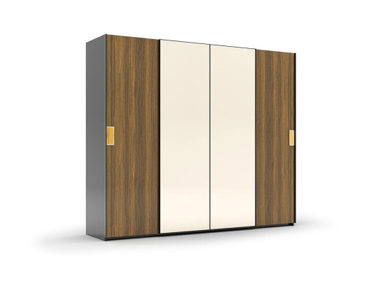 Luxury Set 6pcs Double Bed Bedroom Chest of drawers with Mirror 2x Bedside tables