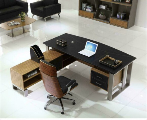 Designer Office Work Room Set Shelf Wardrobe Table Complete Set Furniture