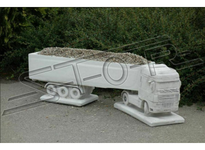 Designer Statue Figure Figures Truck Truck Sculptures Garden Sculpture