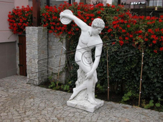 Diskobolos Statue Olympia Figure Garden Decoration Figures Sculpture