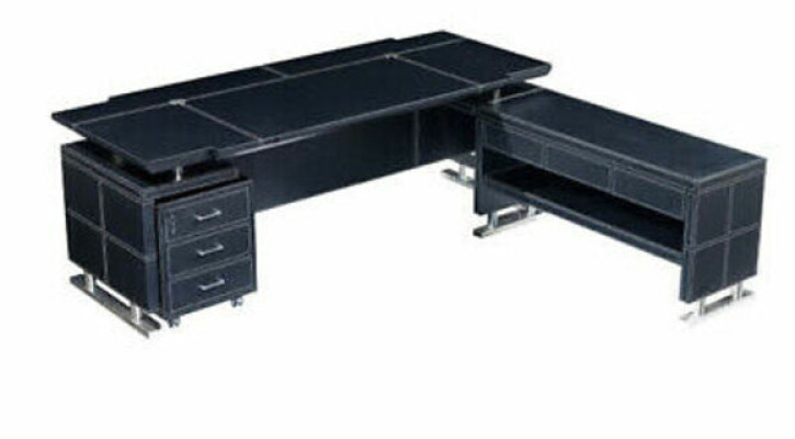 Corner desk Desks Leather Computer desk Desk Table Office