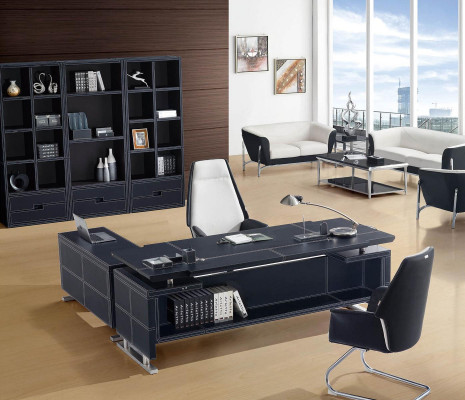 Corner desk Desks Leather Computer desk Desk Table Office