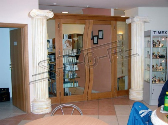 232cm Antique Column Columns Stone Sculpture Statue Roman Garden