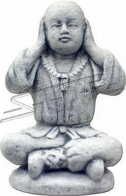 25cm Shaolin Kung Fu Figure Statue Fighter Figures Decorative White Statues