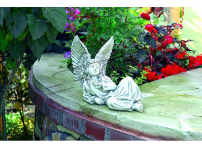 Angel 27cm Sculpture Design Figure Statue Garden Figures Decorative Statues