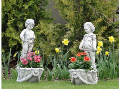 Figure flower pot plant pot decoration flower pots figure decor garden