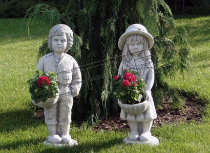 Figure flower pot decoration plant pot flower pots decor figure garden