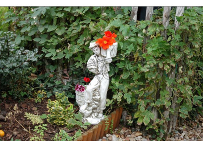 Figure Flower Pot White Plant Pot Decoration Figure Flower Pots Garden