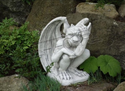 Figure Sculpture Dragon Child Garden Sculptures Figures Decorative Statues