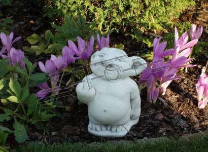 Figure Statue Garden Decoration Decoration Stinky Finger Middle Finger Statues Immediately