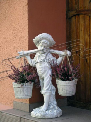Figure White Flower Pot Plant Pot Decoration Figure Flower Pots Garden