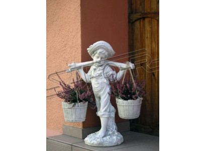 Figure White Flower Pot Plant Pot Decoration Figure Flower Pots Garden