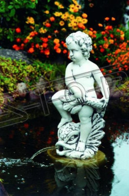 Fontainen Figure Statue Antique Figures Statues Sculpture Sculptures Garden