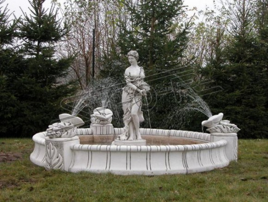 Fontainen Figure Statue Figures Sculpture Antique Statues Sculptures Garden