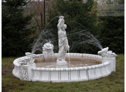 Fontainen Figure Statue Figures Sculpture Statues Sculptures Antique Garden